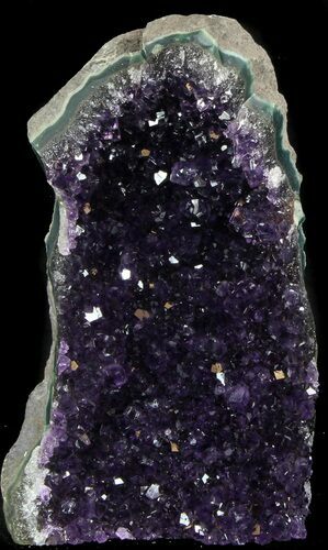 Dark Purple Amethyst Cut Base Cluster - Uruguay #36460